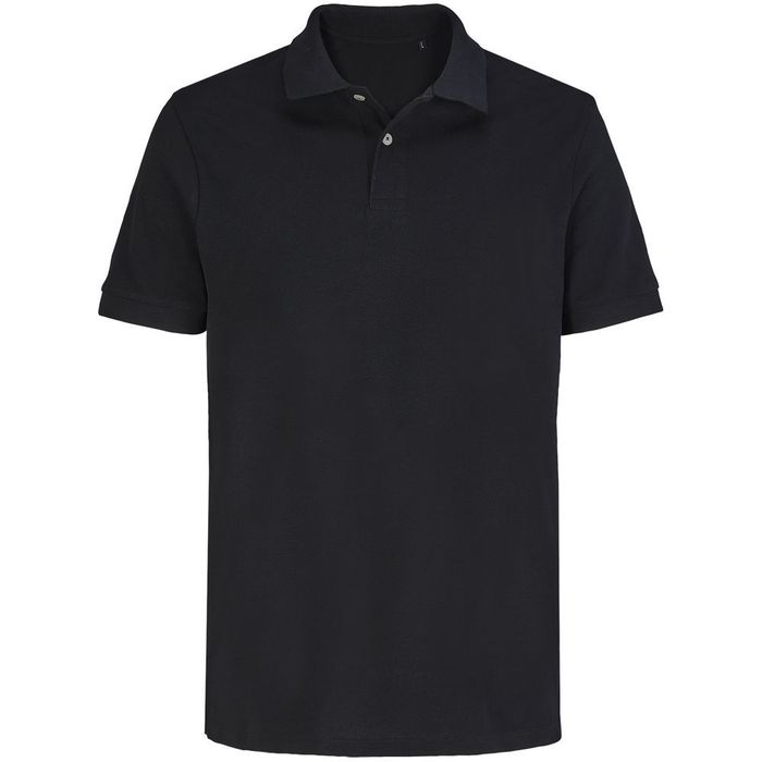 Рубашка поло унисекс Pacific, черная