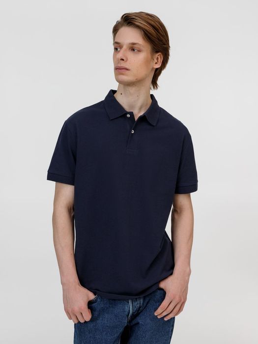 Рубашка поло унисекс Pacific, кобальт (темно-синяя)