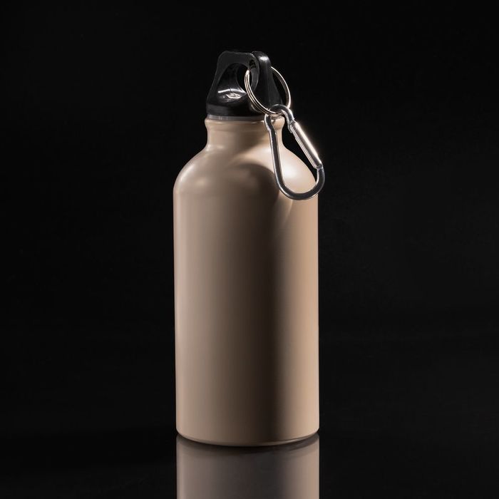 Бутылка для воды Funrun 400, бежевая