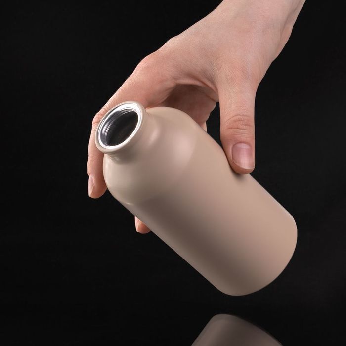 Бутылка для воды Funrun 400, бежевая