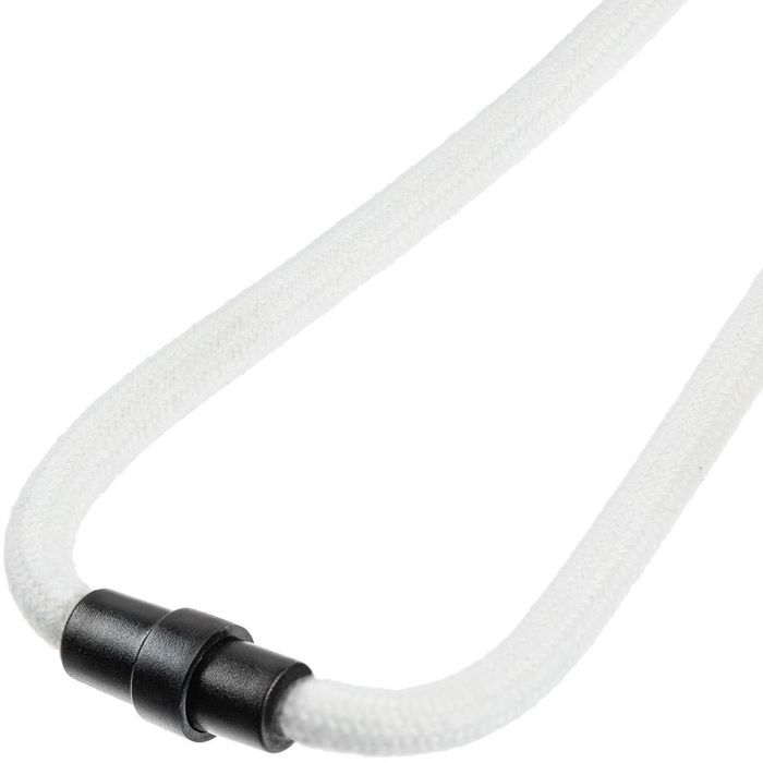 Шнурок для бейджа Tube Wood, белый