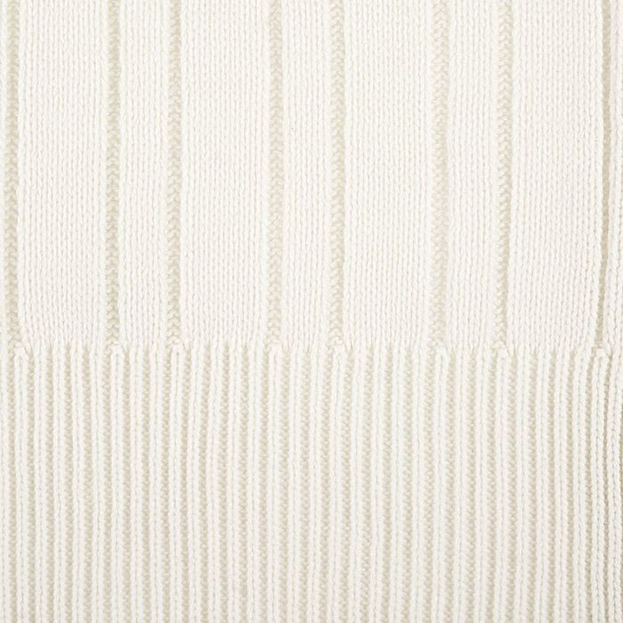 Шарф Knit Beat, белый (молочный)