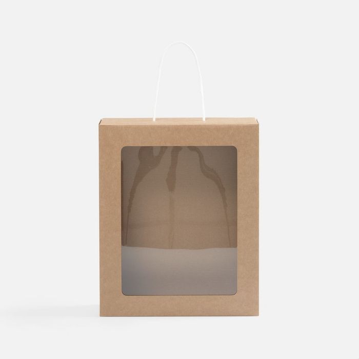 Коробка Pacanelle, M, с белой ручкой