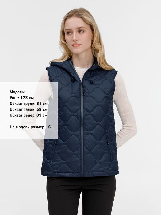 Жилет унисекс Tarnaby, темно-синий