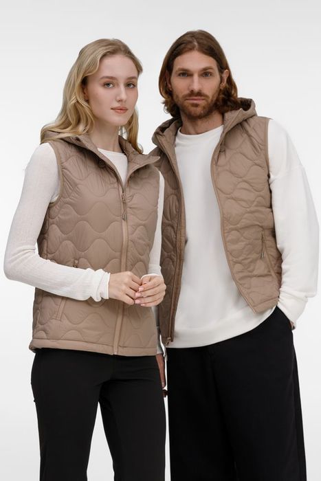 Жилет унисекс Tarnaby, бежевый