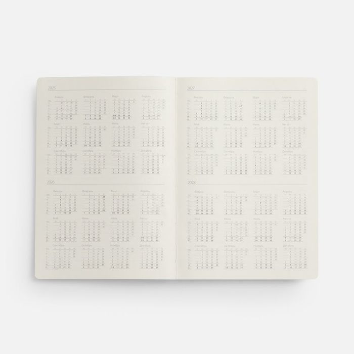 Ежедневник Urban Hard, недатированный, красный