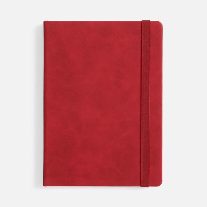 Ежедневник Urban Hard, недатированный, красный