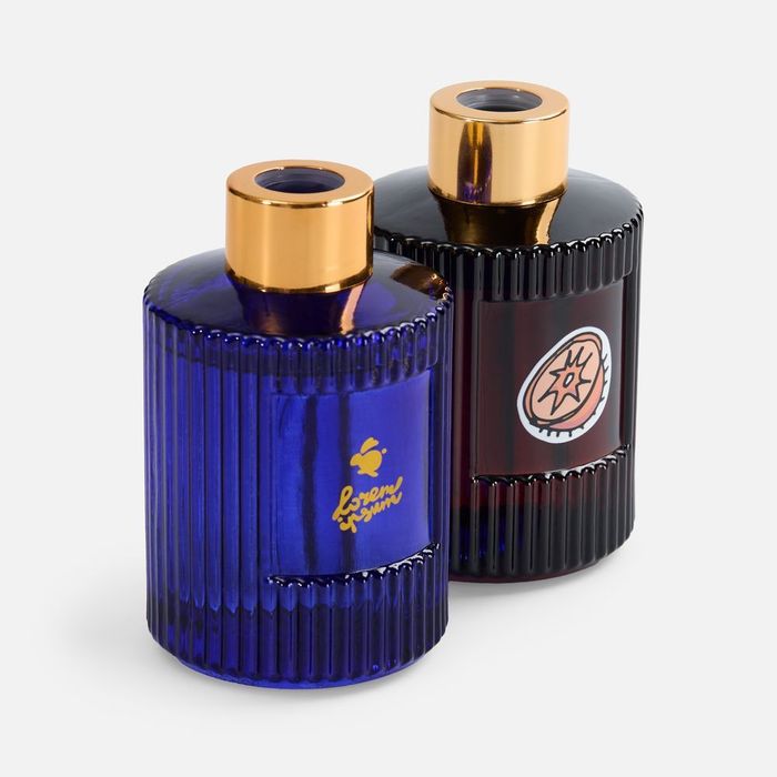 Диффузор ароматический Fragnola, пряная древесина и кардамон, темно-синий