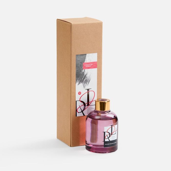 Диффузор ароматический Vitral, красный апельсин и базилик, фиолетовый