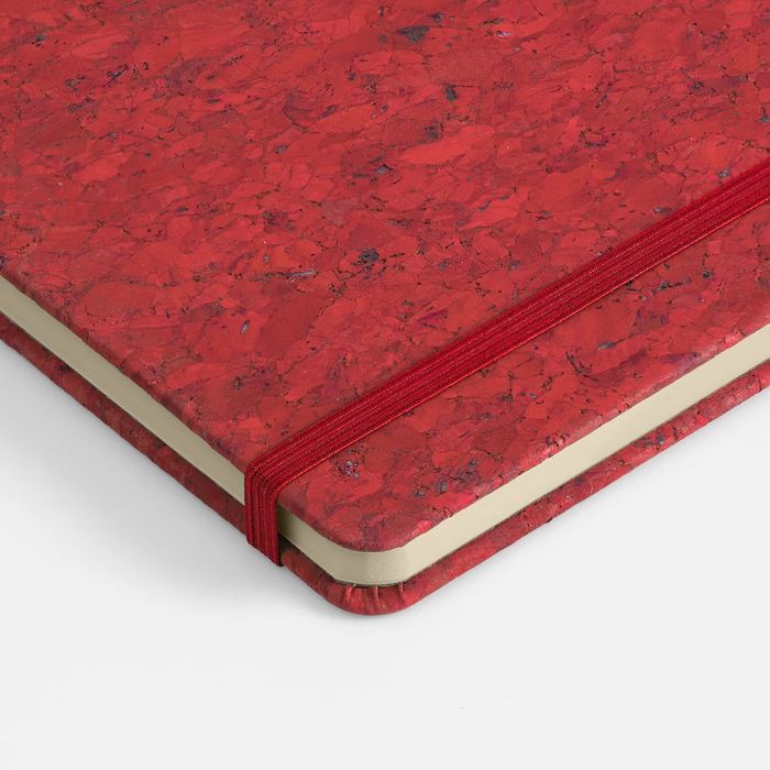 Блокнот Cork County, красный