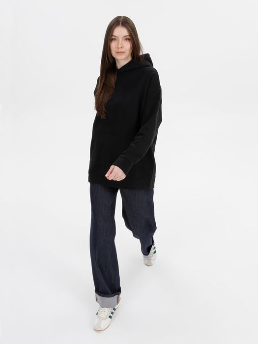Худи оверсайз унисекс Snuggie, черное