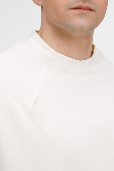 Футболка оверсайз унисекс Sinkopa, молочно-белая