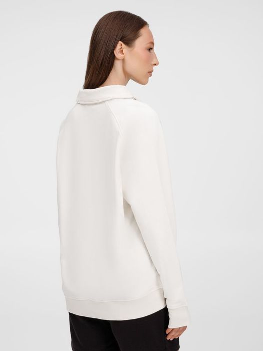 Толстовка унисекс S3, молочно-белая