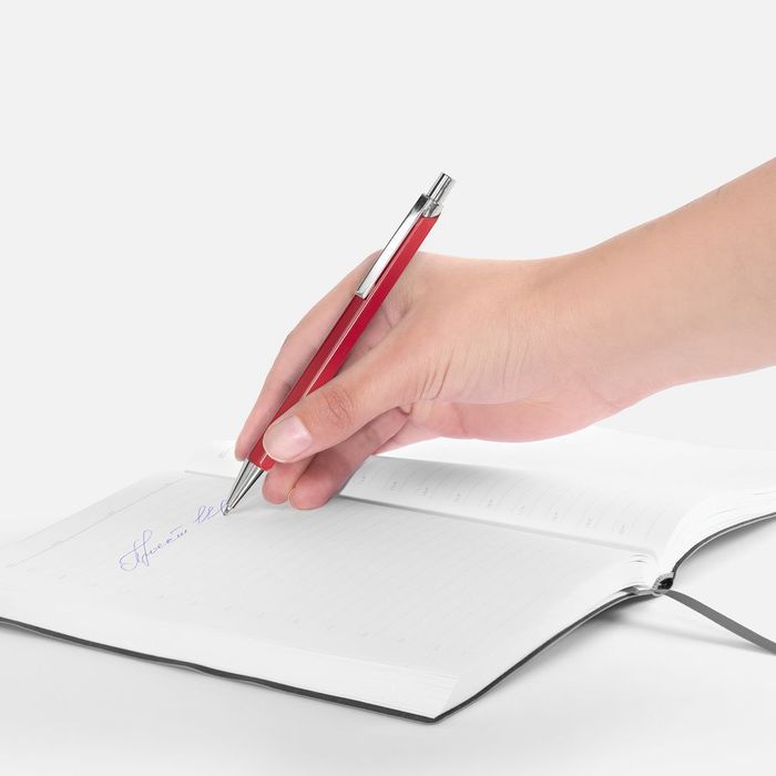 Ручка шариковая Alumno, красная