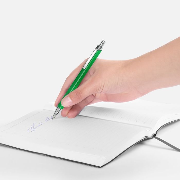 Ручка шариковая Alumno, зеленая