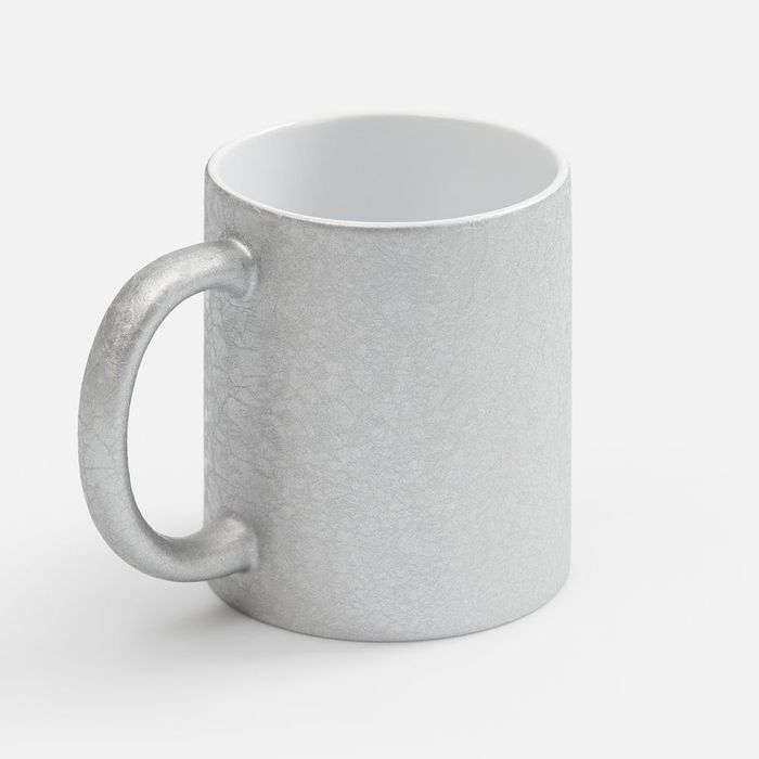 Кружка для сублимационной печати Sagredo, серебристая