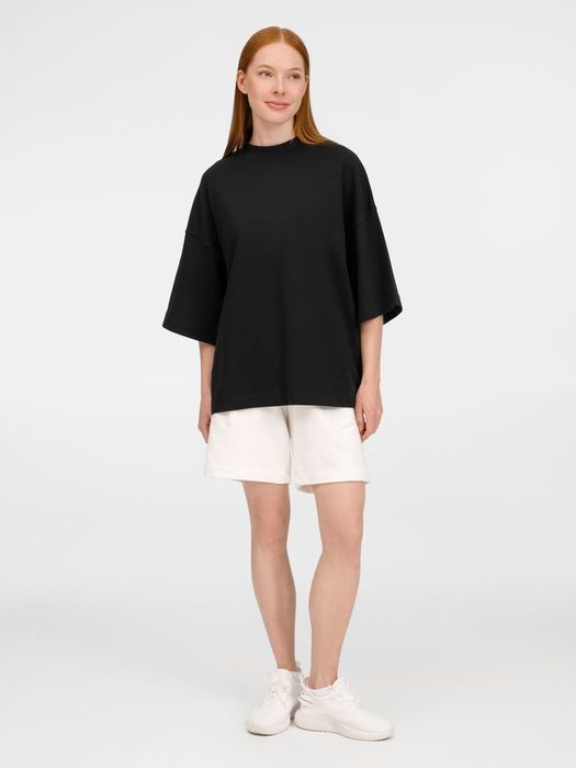 Футболка оверсайз унисекс T9, черная