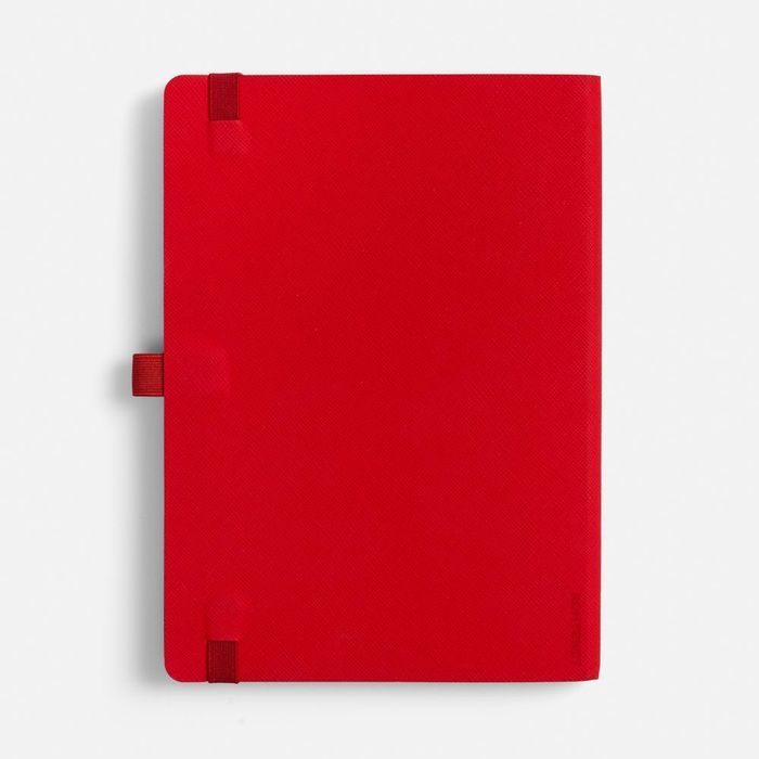 Ежедневник Peel Flex, недатированный, красный