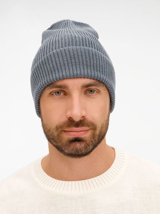 Шапка Nobilis Mono, серая (стальная)