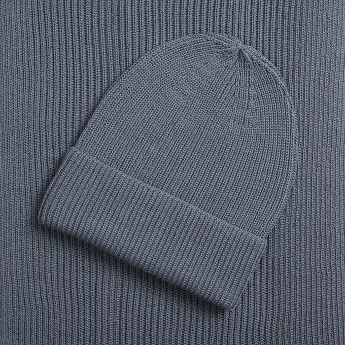 Шарф Nobilis Mono, серый (стальной)