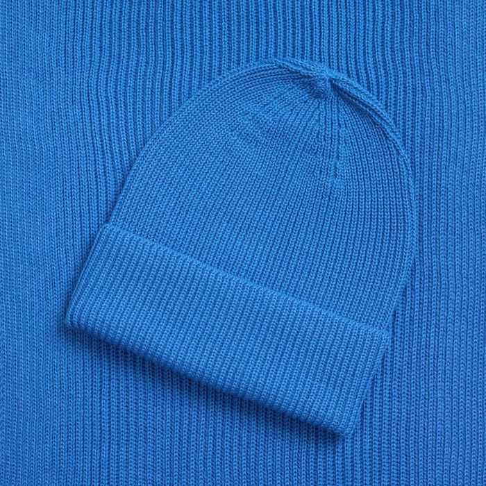 Шарф Nobilis Mono, синий (аква)