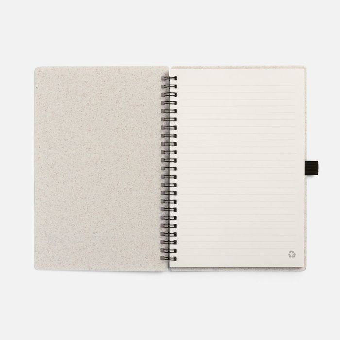 Блокнот Intrigo, белый