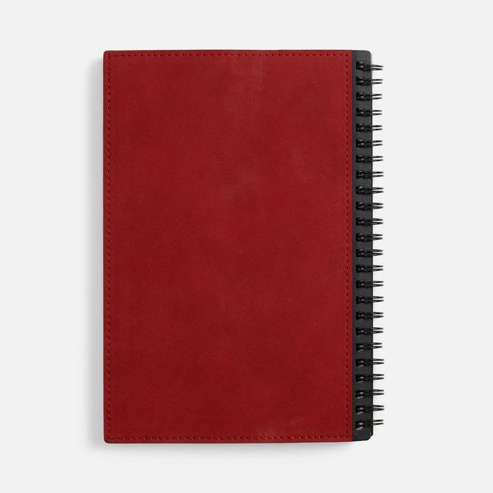Ежедневник Notera, недатированный, красный
