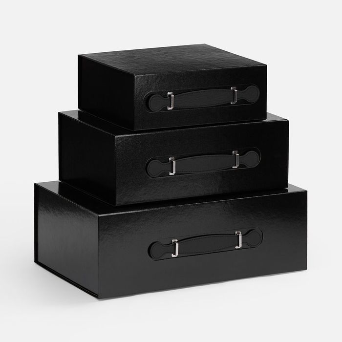 Коробка складная Holdfold, S, черная