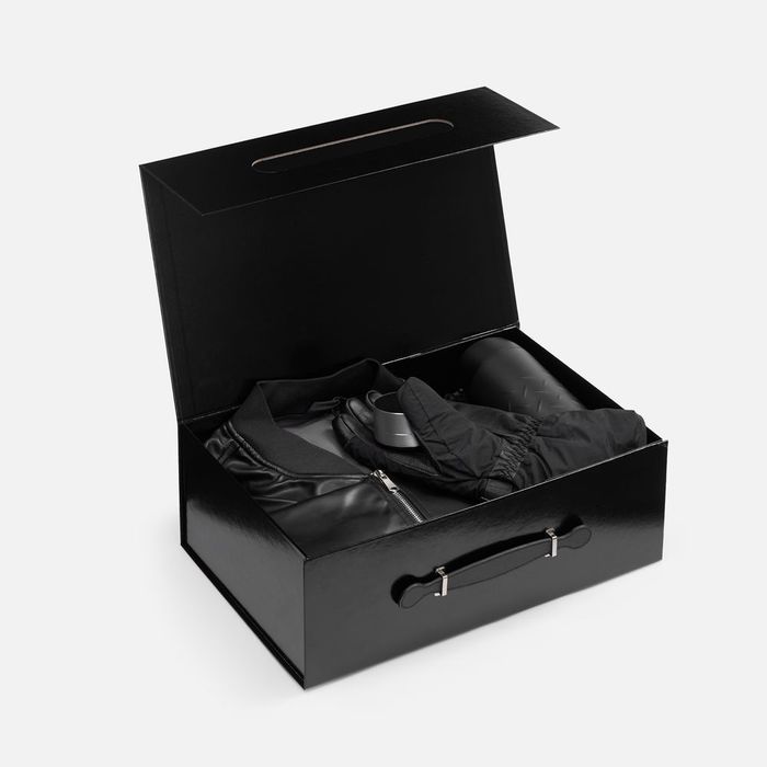 Коробка складная Holdfold, L, черная