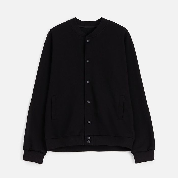 Бомбер унисекс Nuppu, черный