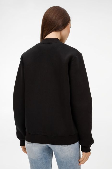 Бомбер унисекс AtmosWear, черный