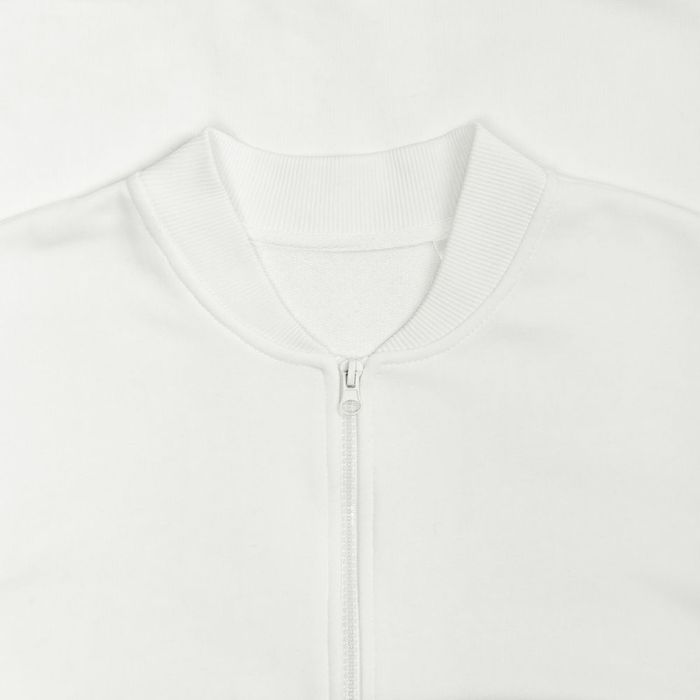 Бомбер унисекс Townie, молочно-белый