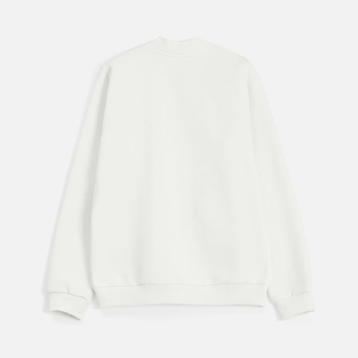 Бомбер унисекс Estado, молочно-белый