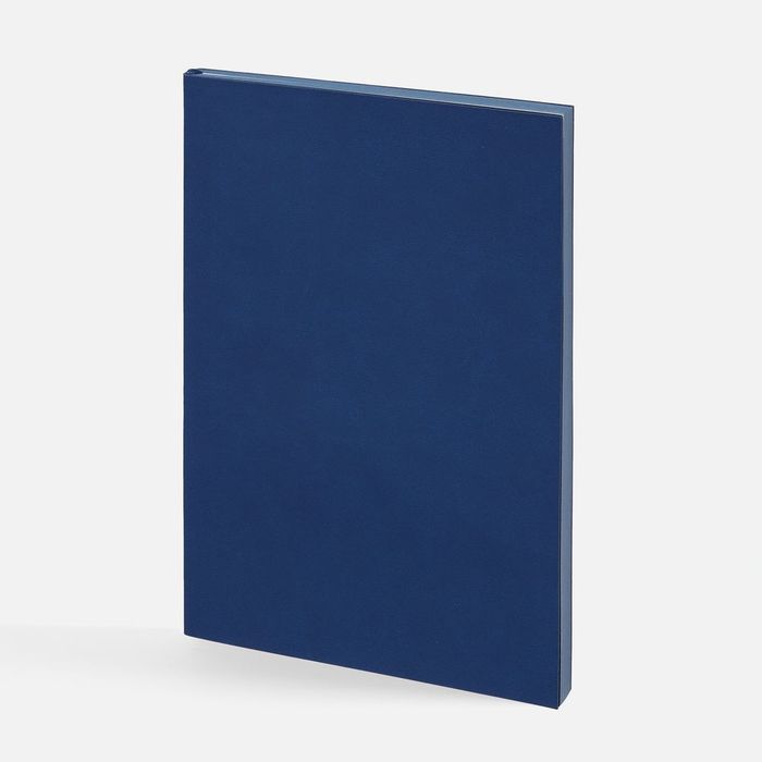 Ежедневник Flat, недатированный, синий, ver.2