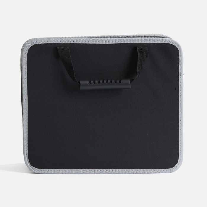 Органайзер в багажник с сумкой-холодильником Arranger, черный с серым