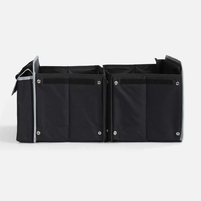 Органайзер в багажник с сумкой-холодильником Arranger, черный с серым