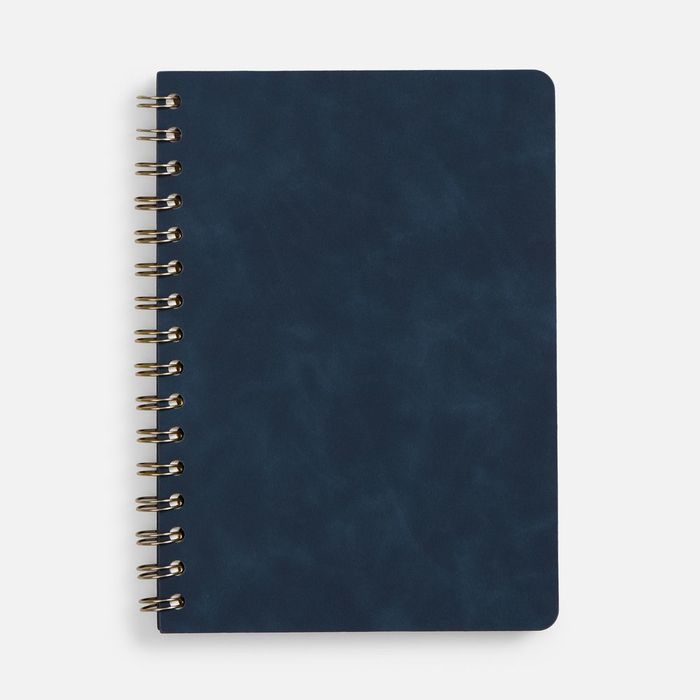 Ежедневник Spiral, недатированный, синий