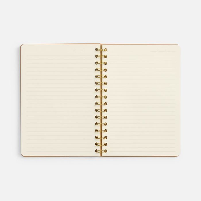 Ежедневник Spiral, недатированный, бежевый