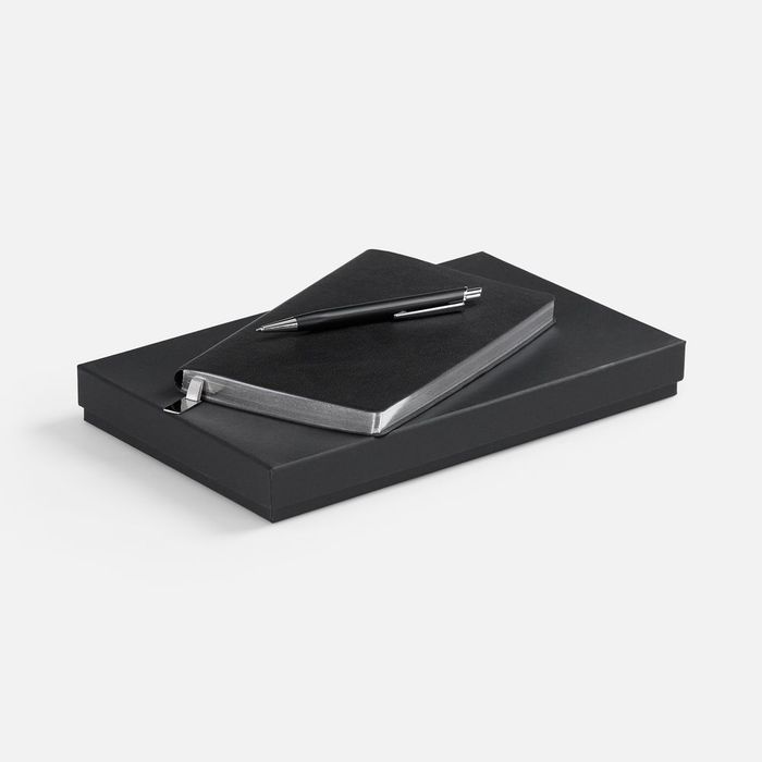 Набор Petrus, черный с серебром