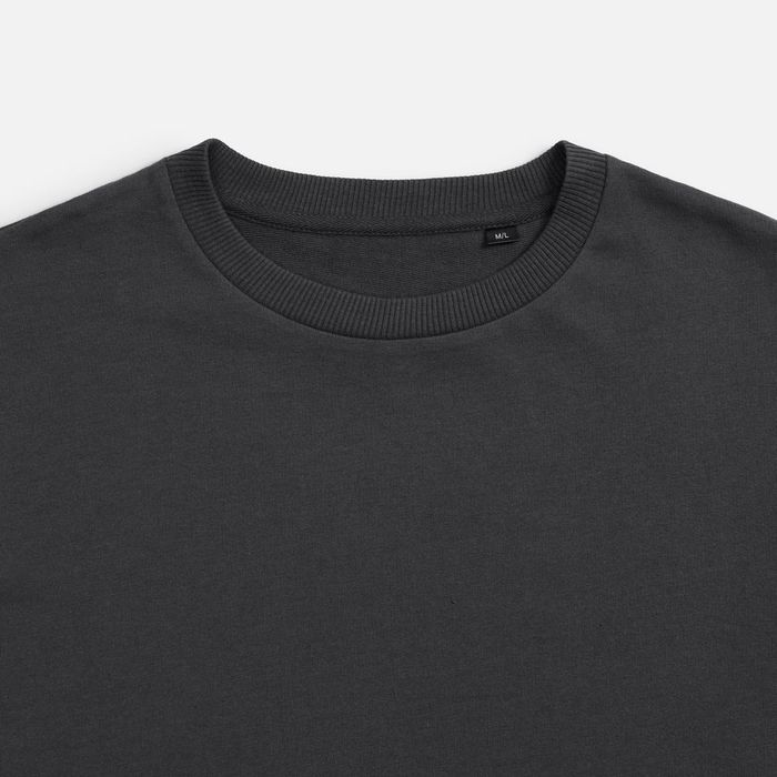 Футболка унисекс Durington, темно-серая (графит)