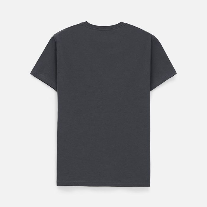 Футболка унисекс T-Bolka 200, темно-серая (графит)