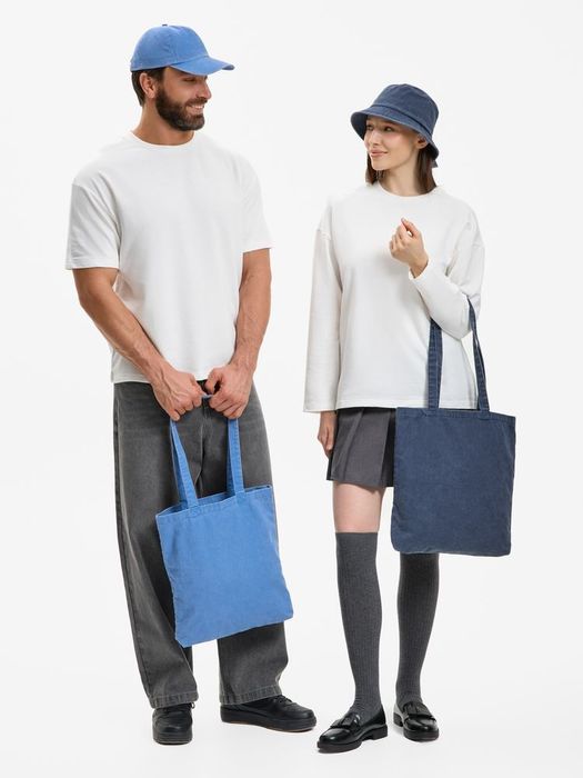 Сумка для покупок Berwi, темно-синяя