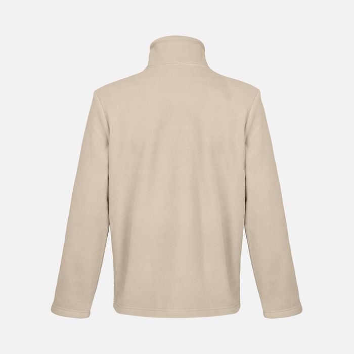 Куртка флисовая унисекс Nitro, серо-бежевая