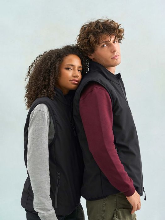 Жилет софтшелл унисекс Falcon BW, синий