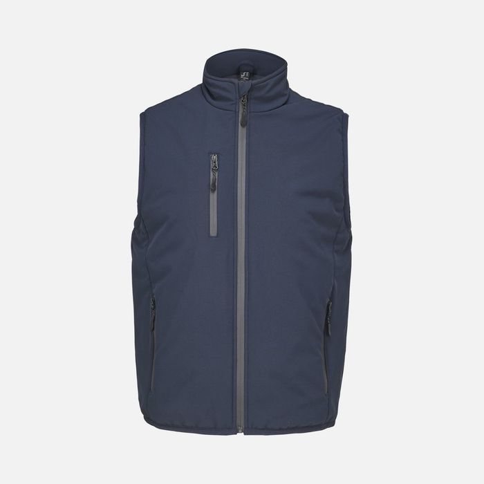 Жилет софтшелл унисекс Falcon BW, синий
