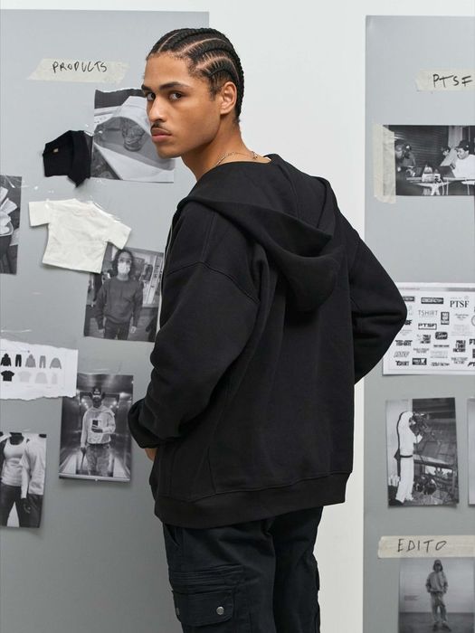 Толстовка унисекс на молнии Jelo, черная