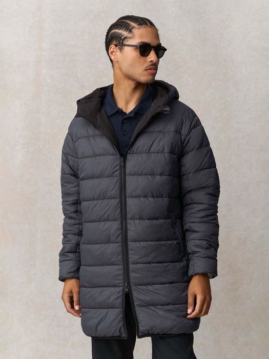 Куртка-парка унисекс Reverse, черная