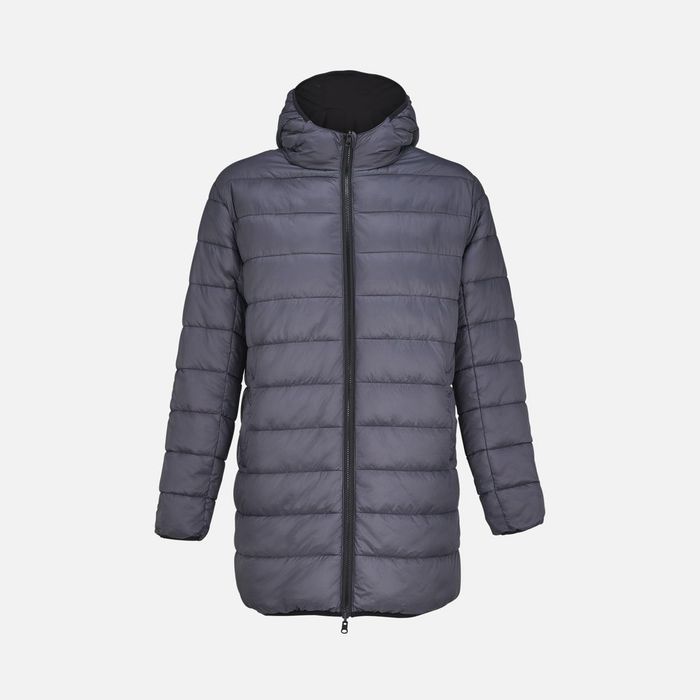 Куртка-парка унисекс Reverse, черная