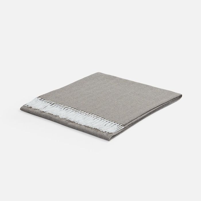 Плед «Гирвас», темно-бежевый