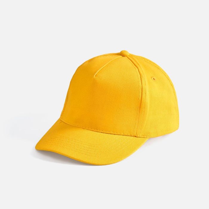 Бейсболка LONG BEACH, желтая